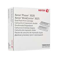 XEROX 106R03048 Lézertoner Phaser 3020NI, WC3025NI nyomtatóhoz, XEROX, fekete, 2*1,5k