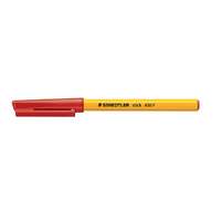 STAEDTLER Golyóstoll, 0,3 mm, kupakos, STAEDTLER "Stick 430 F", piros