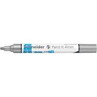 SCHNEIDER Dekormarker, akril, 4 mm, SCHNEIDER "Paint-It 320", ezüst