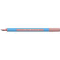 SCHNEIDER Golyóstoll, 0,7 mm, kupakos, SCHNEIDER "Slider Edge XB Pastel", halvány piros