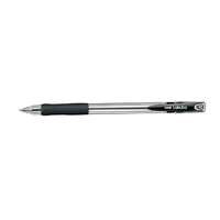 UNI Golyóstoll, 0,3 mm, kupakos, UNI "SG-100 Lakubo", fekete
