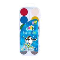 COOL BY VICTORIA Vízfesték, 12 szín, 24 mm, COOL BY VICTORIA