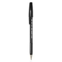 ZEBRA Golyóstoll, 0,21 mm, kupakos, ZEBRA "H-8000" fekete