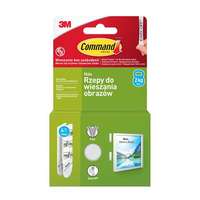 3M SCOTCH Képakasztó csík, tépőzáras, 4 pár, 3M SCOTCH "Command™"