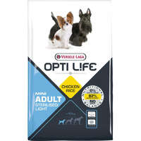 Versele Laga Opti Life Adult Light Mini 7,5kg száraz kutyatáp