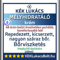 KÉK Lukács Kék Lukács Mélyhidratáló krém (nagyon száraz bőr, bőrviszketés) 100ml