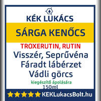 KÉK Lukács Kék Lukács Sárga Kenőcs (visszerek, seprűvéna) 150ml