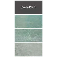 Slate-Lite Green Pearl - Zöld gyöngy kőburkolat 122x61cm kültéri decor falipanel