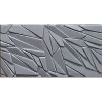  Polistar Rock szürke polisztirol 3d fali panel (50x100cm), beltéri falburkolat