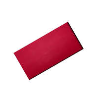  KERMA falpanel 12,5×25 cm piros színű műbőr falburkolat Inter 18010