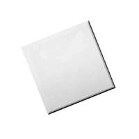  KERMA falpanel 12,5×12,5 cm fényes fehér színű műbőr falburkolat Space 002