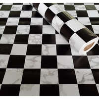  3007 fekete fehér mozaik 45 cm x 10 m öntapadós tapéta