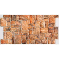 Flexwall FLEXWALL Natural Stone kő PVC falpanel barna kőmintás 98x49,5 cm falburkolat