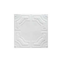 Marbet Álmennyezet - Marbet CARACAS dekoratív hungarocell polisztirol fehér festhető mennyezeti burkolólap (50x50cm)