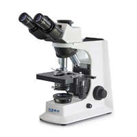 KERN OPTICS Biológiai mikroszkóp trinokuláris tubussal, 40x/100x/400x/1000x nagyítással, alsó LED megvilágítással, KERN OPTICS OBL 137