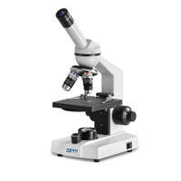 KERN OPTICS Biológiai mikroszkóp monokuláris tubussal, 40x/100x/400x nagyítással, alsó LED megvilágítással, KERN OPTICS OBS 101