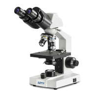KERN OPTICS Biológiai mikroszkóp binokuláris tubussal, 40x/100x/400x nagyítással, alsó LED megvilágítással, KERN OPTICS OBS 104