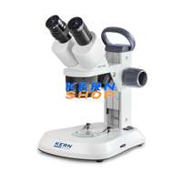 KERN OPTICS Sztereó mikroszkóp binokulár tubussal, 10x/20x/30x nagyítással, alsó-felső LED-es megvilágítással, KERN OPTICS OSF 438