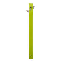 Colortap Kerti kút, zöld, 2 db csappal, flexibilis bekötőcsővel, tömlőtartóval-TRIANGLE 400