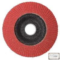 ABRABORO® Chili lamellás csiszolótányér (piros) 40-es szemcse, 125mm x 22mm