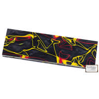 Kirinite Black/Red/Yellow markolat panel pár 6,4mm