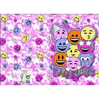 Emoji Emoji Smiles pop-up 3D üdvözlőkártya + boríték
