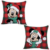 Disney Minnie Disney Minnie, Mickey Karácsony párna, díszpárna 35x35 cm