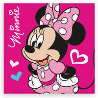 Disney Minnie Disney Minnie Love kéztörlő, arctörlő, törölköző 30x30cm