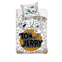 Tom és Jerry Tom és Jerry White ágyneműhuzat 140×200cm, 70x90 cm