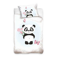 Panda Panda gyerek ágyneműhuzat 90x120 cm, 40x60 cm