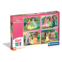 Disney Hercegnők Disney Hercegnők Colloquy 4 az 1-ben puzzle Clementoni