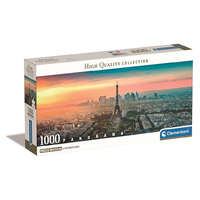 Városok Párizs View 1000 db-os panorama Compact puzzle Clementoni