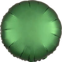 Szatén Szatén Emerald kör fólia lufi 43 cm