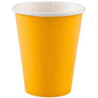 Színes Sunshine Yellow papír pohár 8 db-os 250 ml