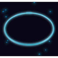 Színes Világító blue nyaklánc 56 cm