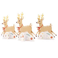 Karácsony Winter Woodland, Téli erdő mini asztali dekoráció szett 8 db-os
