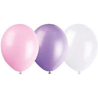 Színes Pearl White, Pink, Purple léggömb, lufi 10 db-os 11 inch (27,5 cm)