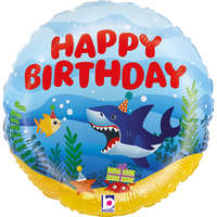 Születésnap Happy Birthday Ocean mini fólia lufi 19 cm (WP)