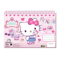 Hello Kitty Hello Kitty Travel A/4 spirál vázlatfüzet, 30 lapos