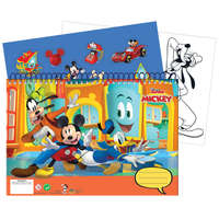 Disney Mickey Disney Mickey Fun Times A/4 spirál vázlatfüzet 40 lapos matricával