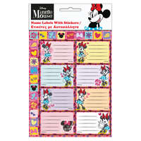 Disney Minnie Disney Minnie Wink füzetcímke matricával 16 db-os
