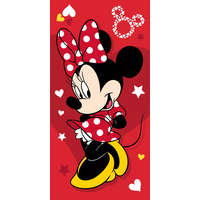 Disney Minnie Disney Minnie Pretty in Red fürdőlepedő, strandtörölköző 70x140 cm