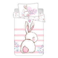 Nyuszi Nyuszi Sweet gyerek ágyneműhuzat 100x135 cm, 40x60 cm