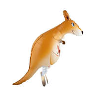 Kenguru Kangaroo, Kenguru sétáló fólia lufi 82 cm