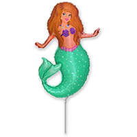 Sellő Pretty Mermaid, Sellő fólia lufi 36 cm