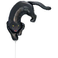 Párduc Dark Panther, Fekete párduc fólia lufi 36 cm