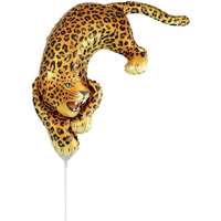 Leopárd Savage Leopard, Leopárd fólia lufi 36 cm