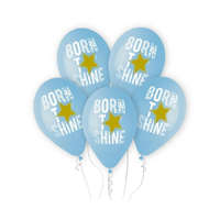 Baby Born to Shine Blue léggömb, lufi 5 db-os 13 inch (33 cm)