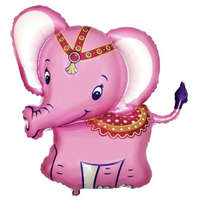 Elefánt Elephant Pink, Elefánt fólia lufi 61 cm