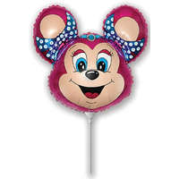 Hercegnők Babsy Mouse Pink, Egér fólia lufi 36 cm